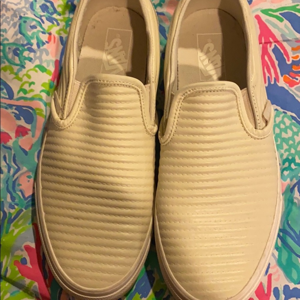 Brand New custom Van leather Sneakers - Picture 10 of 12